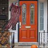 Scary Halloween Hanging Ghost Skull Halloween Party Decoration Hanging Garden Bar Haunted House Skeleton Prop