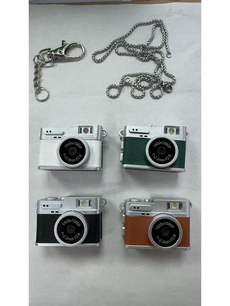 Portable HD Retro Mini Digital Camera for Students: Captures Photos and Videos
