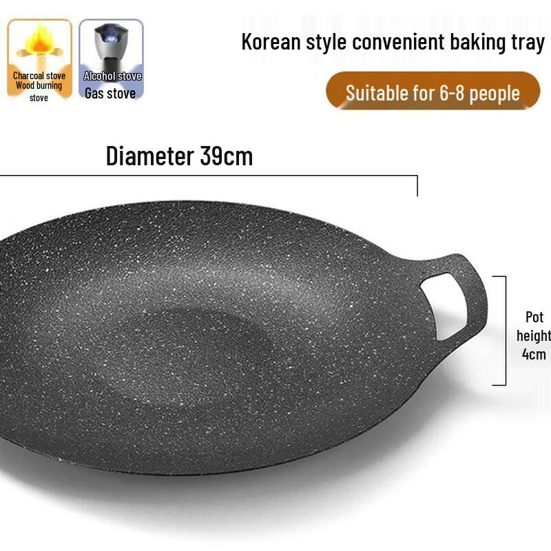 Maifan Stone BBQ Griddle Plate for Cassette Stove