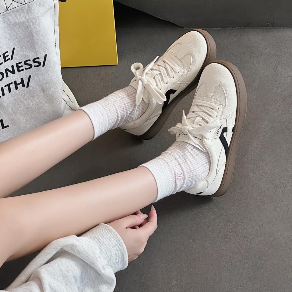 Little white shoes women's 2025 new summer popular women's shoes German training shoes casual board shoes versatile sports Forrest Gump shoes