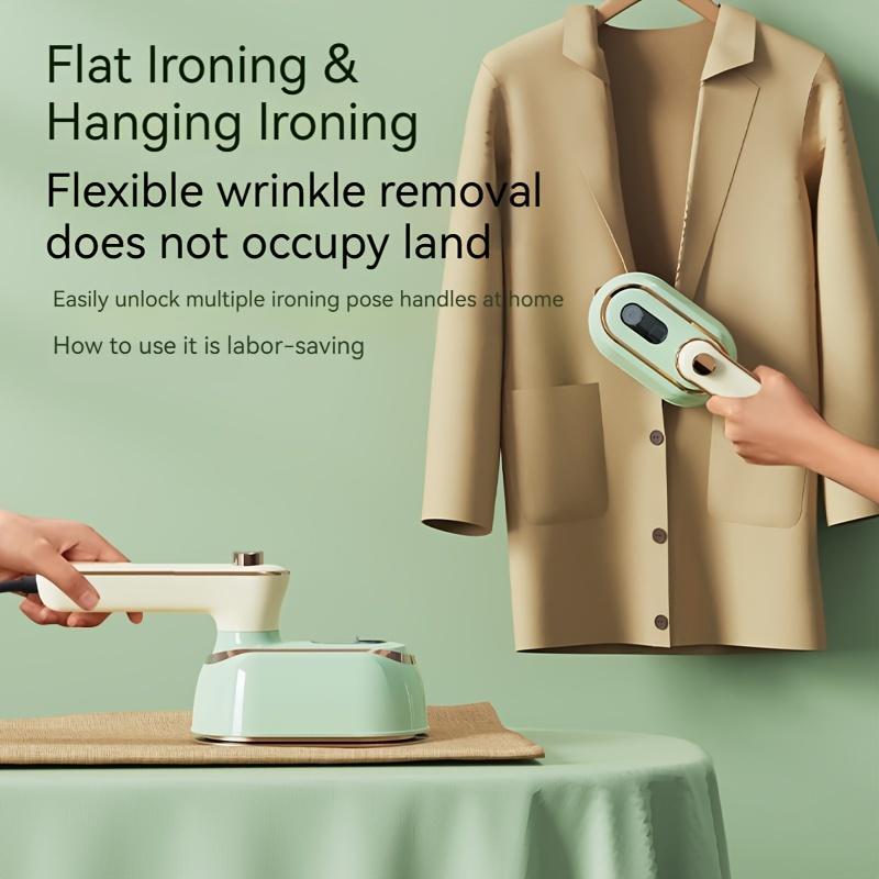 Mini Steam Iron For Quick Heating, Portable Handheld Ironing Machine, 180 ° Rotatable Folding Handle For Dry And Wet Ironing