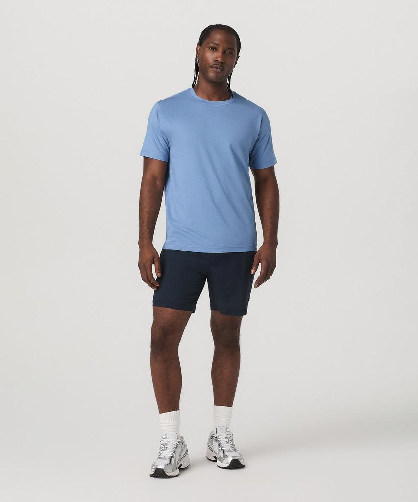 VUORI [Men'S] Tradewind Performance Tee 2.0_Blue_Vr16121036