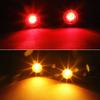 Chrome Motorcycle Led Turn Signal Lights DRL Light Bullet Flasher Indicator Blinker LED Brake Lamp 12V for Honda Suzuki Kawasaki