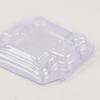 10Pcs Cpu Box Cpu Plastic Protective Case Cpu Clamshell Tray Case Container