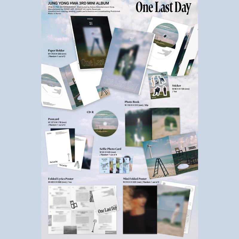 JUNG YONG HWA (CNBLUE) – 3. Mini-Album 'One Last Day' (FOTOBUCH Ver.)