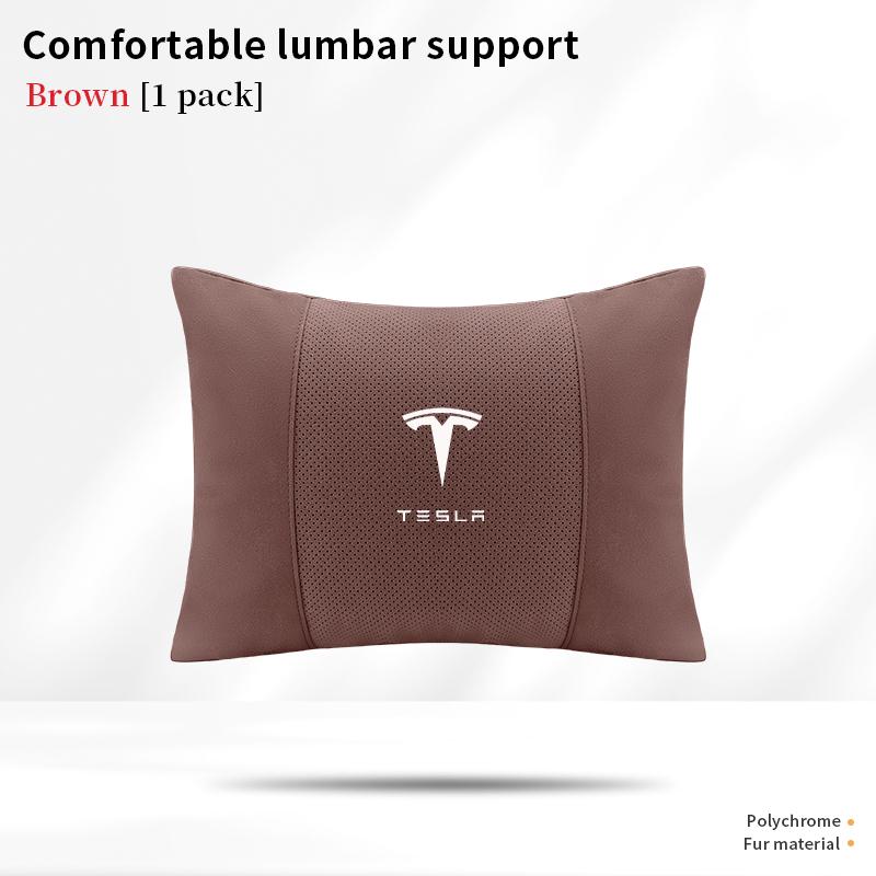 Car Headrest Neck Support Seat Lumbar Cushion Neck Pillow For Tesla Model 3 Model Y Model S Model X Auto Interior Accessories