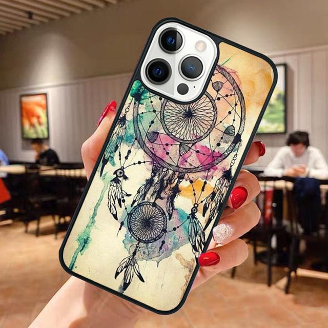 Dream catcher watercolor Phone Case For iPhone 14 15 16 13 12 Mini Max Cover For Apple 11 Pro Max 8 7 Plus SE2020 Coque