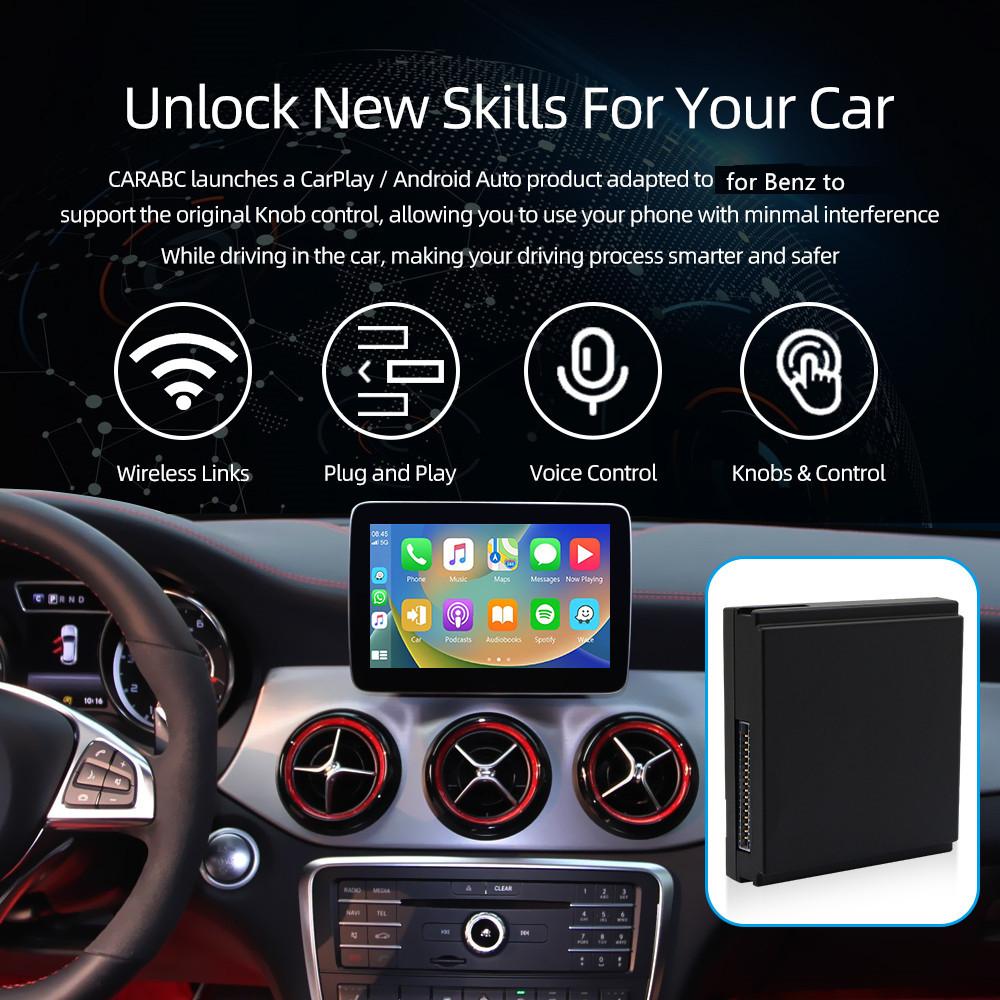 

For Wireless Apple CarPlay & Android Auto For Mercedes Benz w/ NTG4.5 System