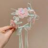 Party Headwear Artificial Flower Crown Sweet Wedding Headband New Floral Hair Hoop  Girls Gift