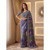 New Launch Ajrak Print Designer Saree Collection