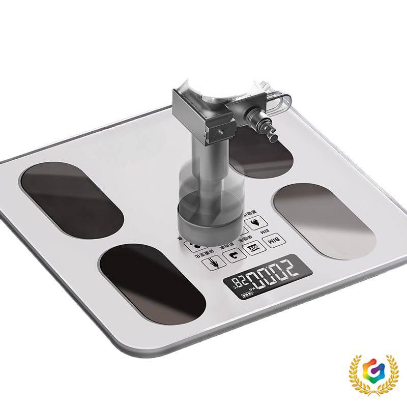Smart Rechargeable Body Fat Scale: Precision Electronic Weight Scale Ideal for Home or Dorm 
