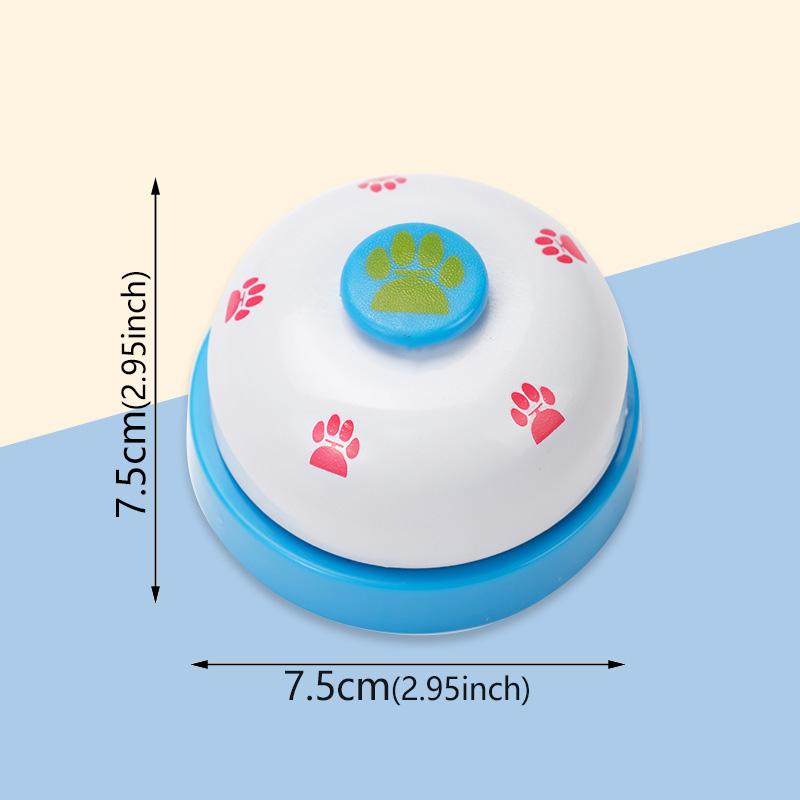 Interactive Dog Training Bell Toy, Battery Free, Pet Calling and Rewards Dog Toys for Puppy Pet Call Puppy Accessories Pet Toys