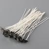 100 Pieces Of Natural Candle Wick Low Smoke 6-Inch Pre Waxed 100% Natural Cotton Wick