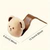 1 PC Podofo Cute Bear Car Seat Hook - Multi-Functional, Easy Install & Remove, Space-Saving Auto Accessory for Handbags, Umbrellas & More