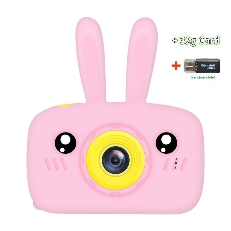 Mini Cartoon Camera 2 Inch HD Screen Educational Children Toys Portable Video Digital Camera For Kid