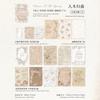Vintage Floral Embossed Paper for Scrapbooking Junk Journal DIY Craft Decoupage Background Decal Stationery Pack