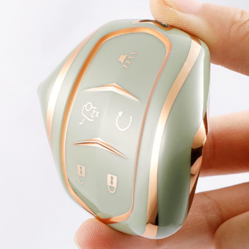 5/4 Bottons Phnom Penh  Fashion Car Smart Remote Key Case Cover Shell for Cadillac ATS XTS XT5 XT4 CT6 XT6 CTS DTS ESV STS ELR Accessories