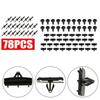 Car Fastner Clips Clips Interior Accessories Black