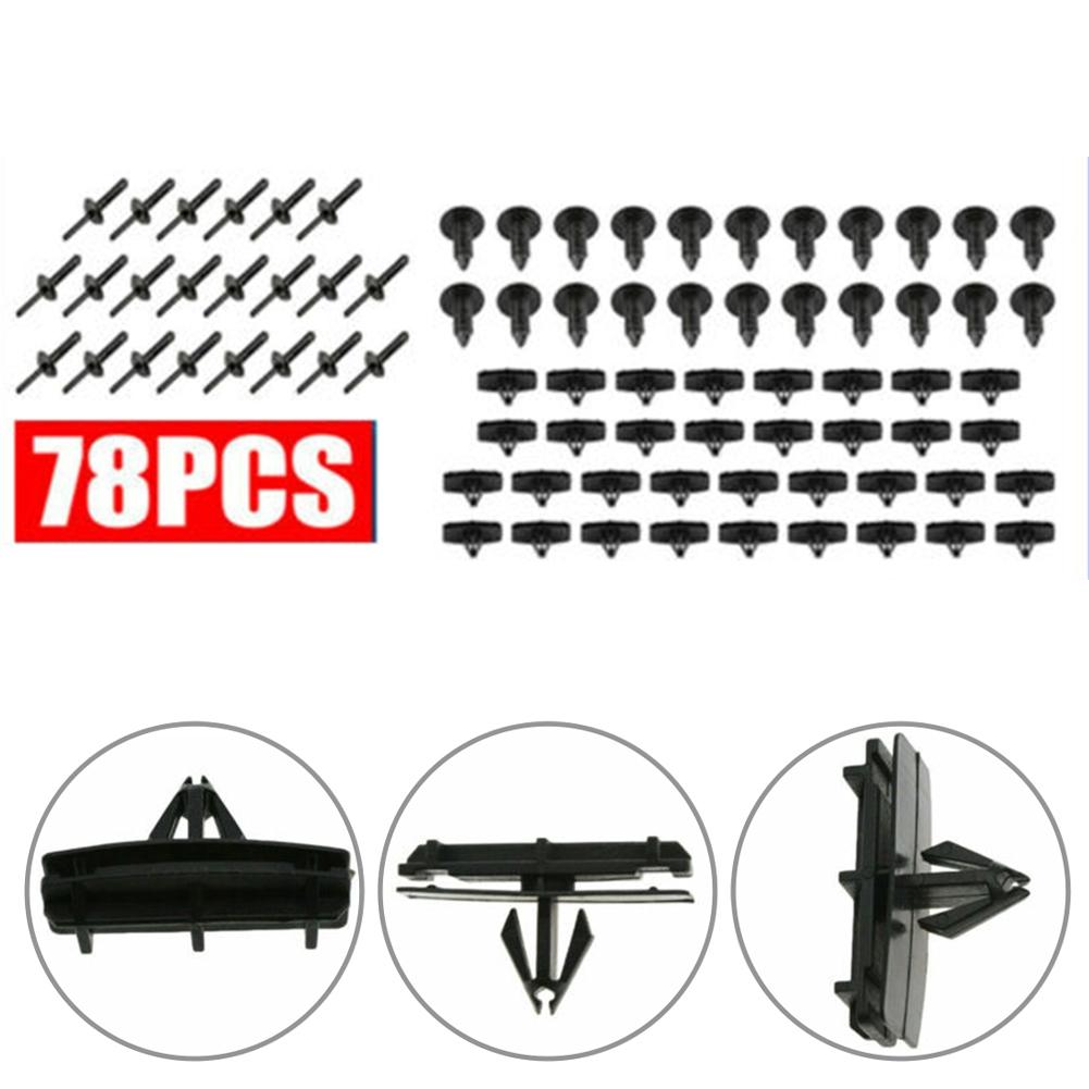 Car Fastner Clips Clips Interior Accessories Black