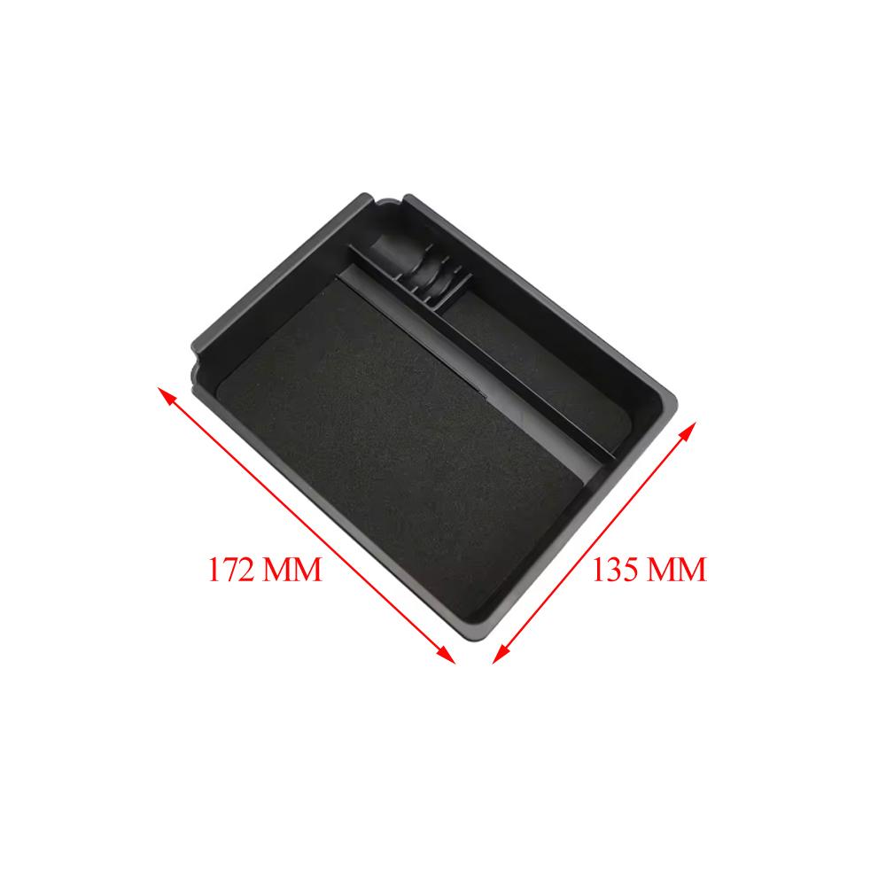 

For Volkswagen VW Tiguan 2010 2011 2012 2013 2014 2015 Central armrest storage box tray console manager Accessories чёрный