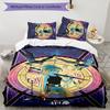 Buffy 3pcs Bedding Set Duvet Cover Closure Includes 1 Duvet Cover & 2 Pillowcases for All Seasons Bedroom Home Dorm Decor