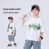 YouYou Fairytale Boys' Summer Short Sleeve Cotton T-Shirt