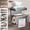 Wall-Mounted Space Aluminum Toilet Paper Holder