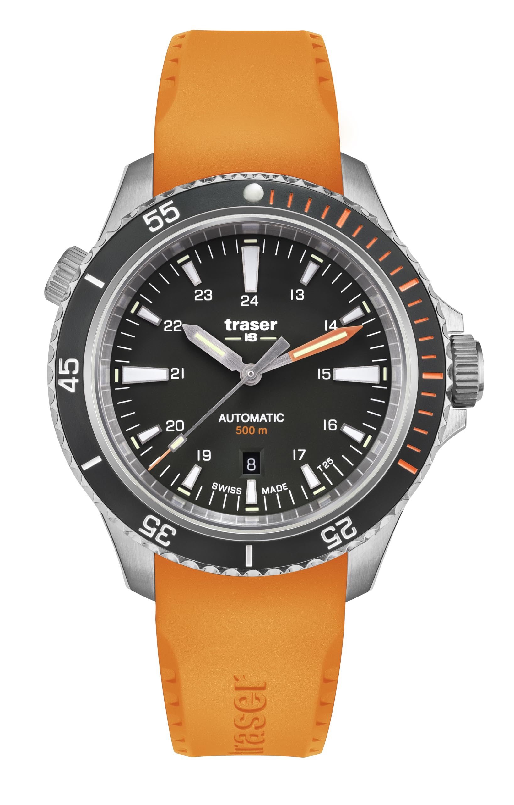 

Watch Tracer P67 Diver Automatic Black 110323 Orange [TRASER] Diver s Men s чорний