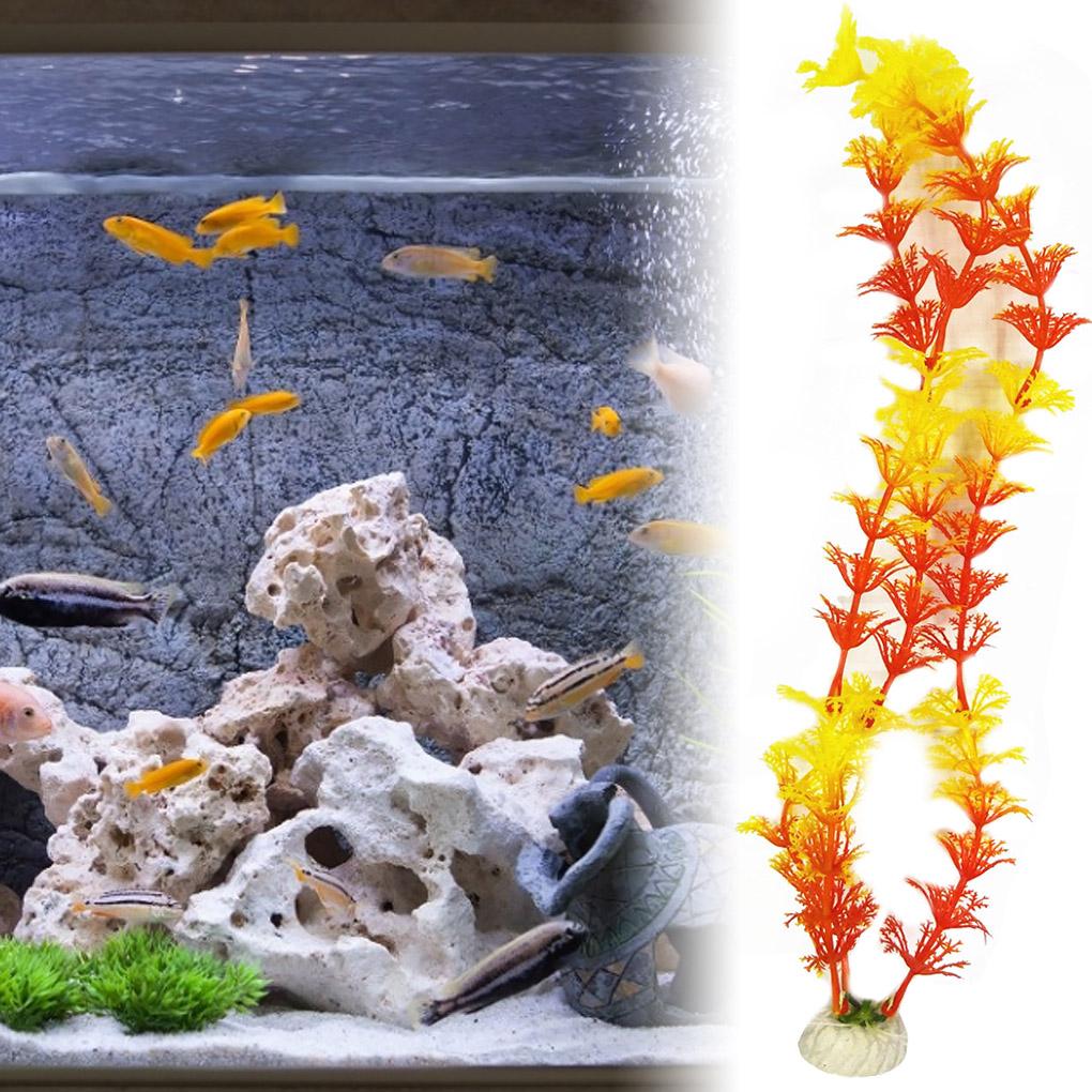 Simulare de plante artificiale ornament de plante acvatice Decor de acvariu din plastic Nou