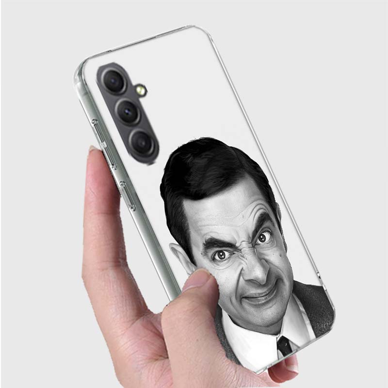 

Funny Mr B-BeanS Phone Case for Samsung A16 A26 A36 A56 A17 A37 A57 A07 A06 A02S A03 A04S A05S Galaxy Note 20 10 A50S A71 A51 A3 Samsung A07