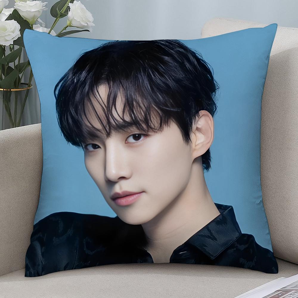Kpop Lee J-Junho Pillow Case 3D Print Polyester Fiber 40*40 cm Home Sofa Throw Pillow Cover Decoration Festival Gift