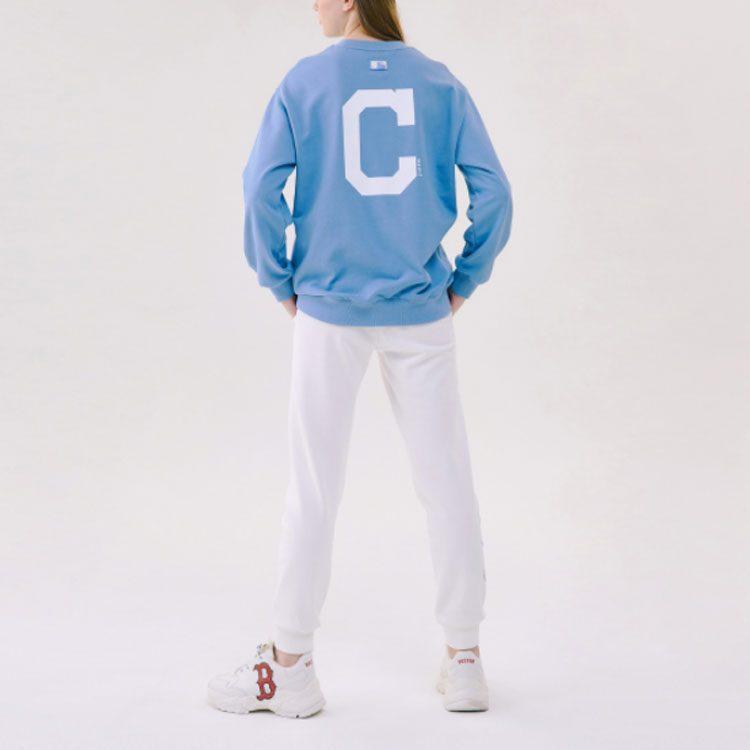 MLB X Disney Sweatshirt Unisex Blue 31MTK1011-45S