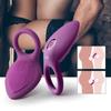 Penisring Vibrerende Klitorisstimulator G Spot Sexleketøy For Par Vibro Delay Lick Vagina Orgasme Lås Fine Sleeve Vibrator