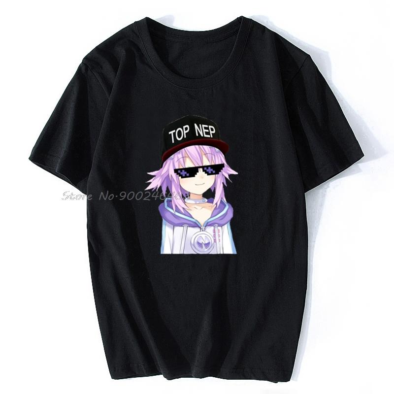 

Unisex Tshirt HyperdiUnisexsion Neptunia Top Nep Tshirt Women T Shirt Unisex Cotton Oneck T Shirt Hip Hop Tees Tops Harajuku 4XL