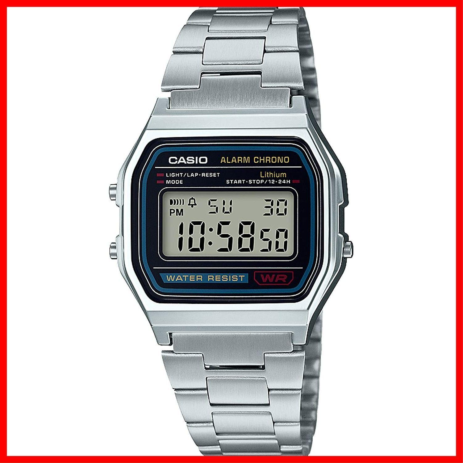 Used Casio Collection Watch [Domestic Genuine Product] A158WA-1JH Men s [Casio] Silver