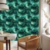 Watercolor Galaxy Sea and Mint Wallpaper for Living Room and Bedroom 50x1000