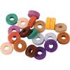 Sevender 20pcs Multicolor 2.5cm Drum Cymbal Felts Non-Slip Felt Cotton Pad Cymbal Replacement Accessories
