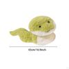 Green Snake Plush Toy Stuffed Animal for Party Decoration Boys and Girls 25cm