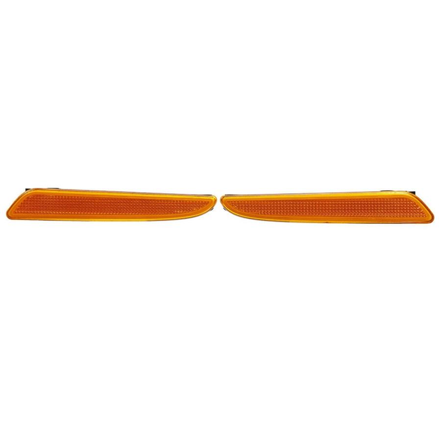 2x Amber Front Bumper Side Marker Light Lamp For Mercedes W211 E-Class 2007-2009