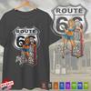 Fill Her Up Old School T Shirt Motor Route 66 Retro Clothing Vintage Classic Tee