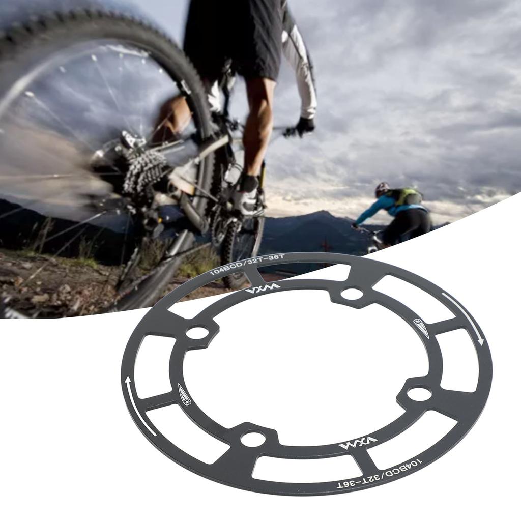 Bike Chain Guard 104BCD Mountain Bike Cranksets Guard Bike Chainring Sprockets Guard Protector
