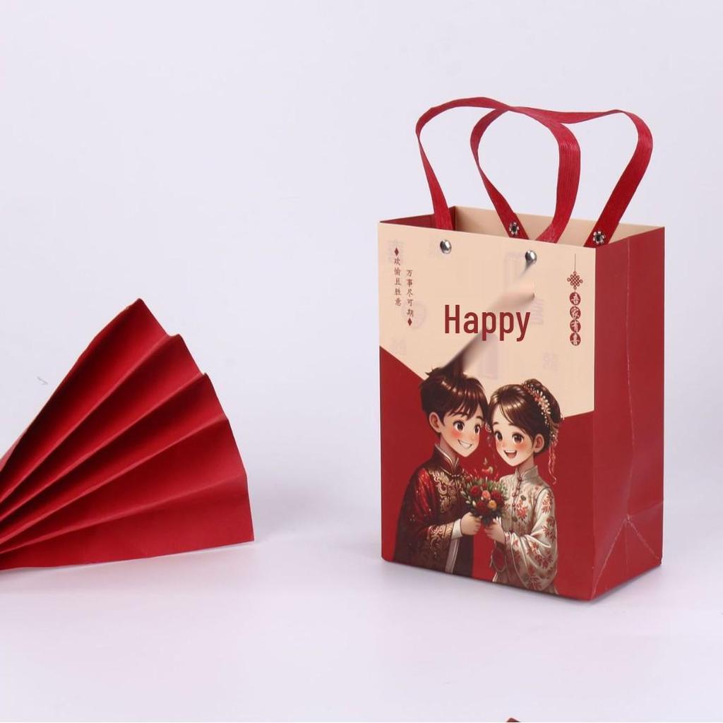 Wedding Candy Gift Handbag Box: Elegant Favor Packaging