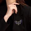 New Fashion Colorful Owl Retro Bird Animal Brooch