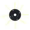 1Pc Steel Lawn Mower Head With 4 Lines Replacement Gasoline/Lithium Grass Trimmer Head Removal Of Garden Weed Brushcutter Part