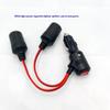 Car Cigarette Lighter Splitter Cable With On Off Switch 1 To 2 1 To 3 Power Adapter High Power Socket For Auto Electronic Device