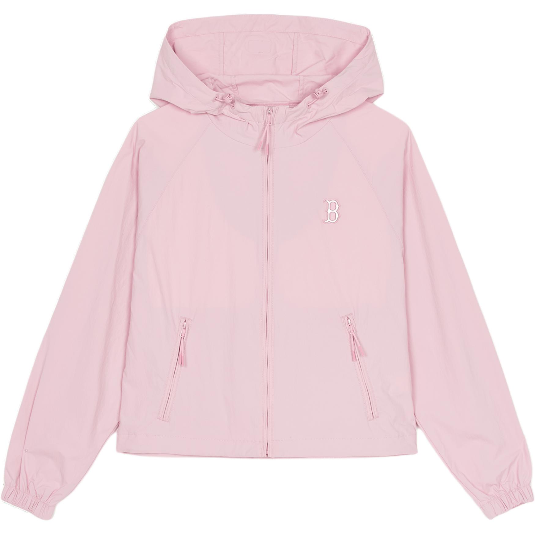 

New MLB SS25 Trench Coat Women s Pink 3FWJV0153-43PKM M