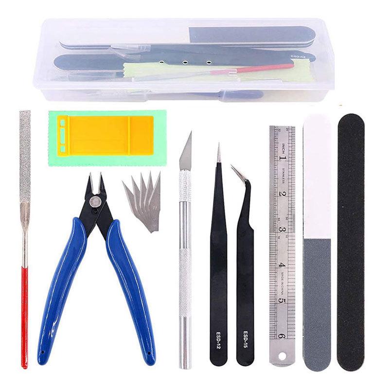 11-Piece Gundam Model Tool Set for Building, Assembly & Repair