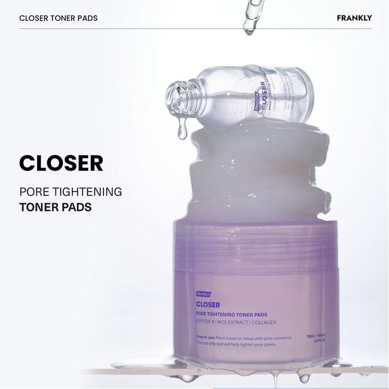 FRANKLY - Closer Pore Tightening Toner Pads