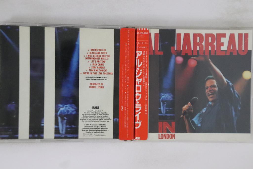 CD AL JARREAU - In London 32XD337 WEA Japan Obi Jazz Used