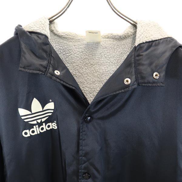 adidas 80s Vintage made by Descente Back trefoil logo Batting coat Kid's Used